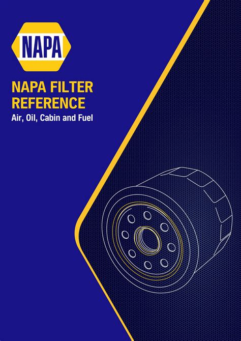 napa oil filter catalog.